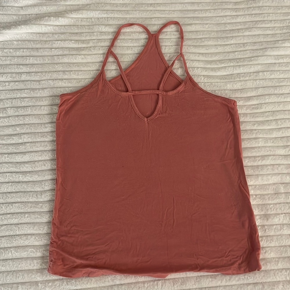 Coral tank top